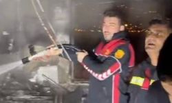 Osmaniye'de müstakil evde çıkan yangın söndürüldü