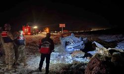 Otomobil takla attı, sürücü ağır yaralandı