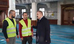 Palandöken'de Camiler Ramazan ayına hazırlanıyor