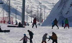 Palandöken'de kayak coşkusu