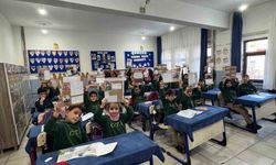 Patnos'ta minik gazetecilerden sınıf gazetesi