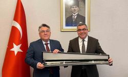 Rektör Özölçer'den, İçişleri Bakanı Başdanışmanı Yolcu'ya ziyaret