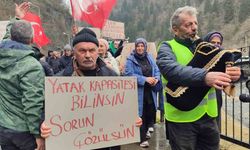 Rize'de ruhsatsız turizm işletmecilerinden 'Yıkmayın' protestosu