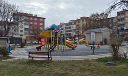 Salıncaklar boş kaldı, park sessizliğe büründü