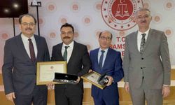 Samsun'da başarılı hâkimlere Adalet Başarı Belgesi