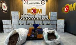 Samsun'da kaçak sigara ve tütün operasyonu: 280 bin adet makaron, 40 bin adet sigara ele geçirildi