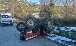 Samsun'da traktör kazası: 1 ölü