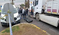 Şanlıurfa'da tır ile motosiklet çarpıştı: 1 ölü