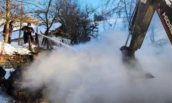 Sinop'ta ahır yangını: 9 büyükbaş hayvan telef oldu