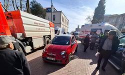 Sinop'ta otomobilin çarptığı yaya yaralandı