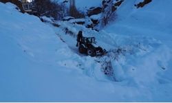 Şırnak'ta karla mücadele çalışmaları aralıksız sürüyor