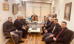 STSO Başkan Vekili Çalapkulu, TÜGVA Siirt İl Başkanı Tetik ile bir araya geldi