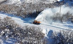 Tunceli'de 154 köy yolu ulaşıma kapandı