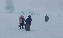 Uludağ'da kar kalınlığı 60 santimetreyi geçti