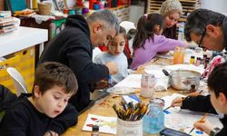 Uşak Belediyesi sömestr tatilinde çocukları çeşitli etkinliklerle yalnız bırakmadı