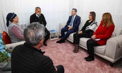 Vali Aygöl'den üç kuşağı buluşturan aileye ziyaret