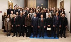 Vali Çiçek, hakim ve savcı yardımcılarıyla bir araya geldi