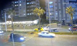 Yayaya yol vermek isterken zincirleme kazaya neden oldu