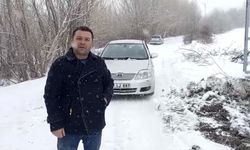 Yozgat'ta mahsur kalan araç özel idare ekiplerince kurtarıldı