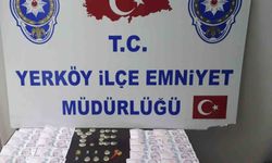Yozgat'ta sahte altın ile kuyumcuyu dolandıran bir kişi yakalandı