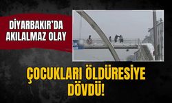 Diyarbakır'da akılalmaz olay: Bir şahıs çocukları öldüresiye dövdü