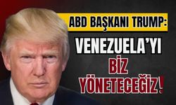 ABD Başkanı Trump: Venezuela'yı biz yöneteceğiz