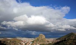 '4 Mevsim' temalı Karahisar Kalesi görüntüsü mest etti