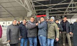 Almanya'da öldürülen tren görevlisi Serkan Çalar Gaziantep'te defnedildi
