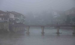 Amasya'da yoğun sis etkili oldu