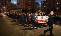 'Asrın felaketi'nin 3. yılında Kayseri'de sessiz yürüyüş