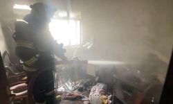 Babaeski'de ev yangını söndürüldü