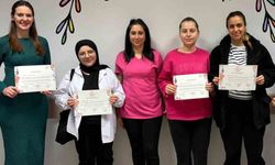 Babaeski'de şubat ayı gebe okulu eğitimleri tamamlandı