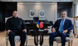 Bakan Fidan, Ukrayna Milli Güvenlik ve Savunma Konseyi Sekreteri Umerov ile görüştü