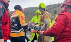 Balıkesir-Bursa kara yolunda korkutan kaza: 1 yaralı