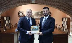 Başkan Öztekin yerli ve yabancı temsilcilerle istişarelerini sürdürüyor