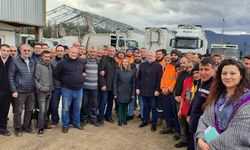 Başkan Tekin'den Biosun işçilerine ekstra zam