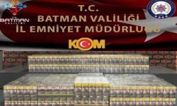 Batman'da kaçakçılık operasyonu