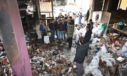 Batman'da sanayi sitesinde yangın: Alevler büyümeden söndürüldü