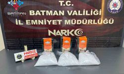 Batman'da şüpheli görülen takside 3 kilo metamfetamin ele geçirildi: 2 tutuklama