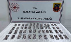 Battalgazi'de 661 adet sentetik ecza hapı ele geçirildi:1 gözaltı
