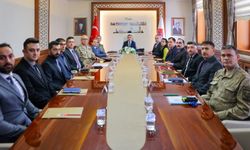 Bayburt'ta güvenlik ve asayiş koordinasyonu değerlendirildi