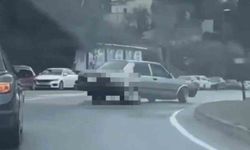 Beykoz'da drift yapan sürücüye 109 bin lira ceza: Ehliyeti alındığı halde direksiyon başına geçmiş