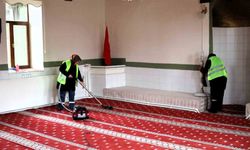 Bilecik'te Ramazan Ayı öncesi camilerde temizlik çalışması