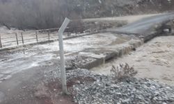 Biriman Köprüsü taştı