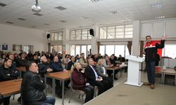 Bitki koruma ürünleri hakkında bilgilendirme toplantısı yapıldı