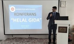 Bozkır'da 'Helal Gıda' konulu konferans