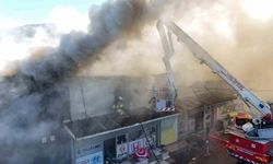 Buca'daki iş yeri yangını kontrol altına alındı