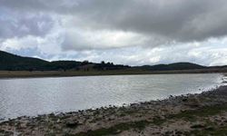 Buldan Yayla Gölünde sevindiren doluluk