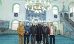 Burhaniye'de Hacı Gürsesler Cami imece ile ışıl ışıl oldu