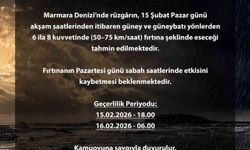 Bursa Valiliğinden Marmara Denizi için fırtına uyarısı